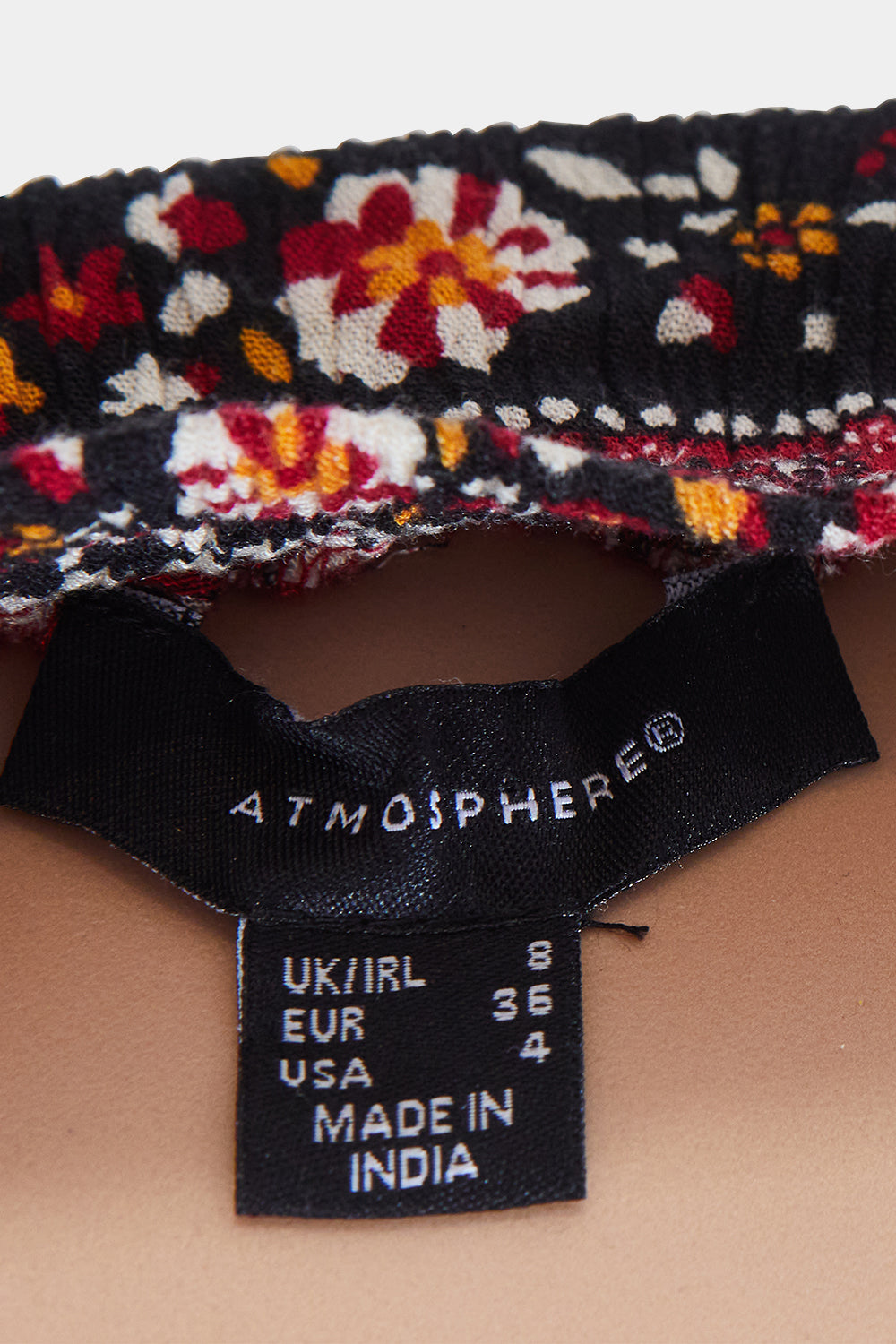 ATMOSPHERE Red Frill Detail Maxi Skirt