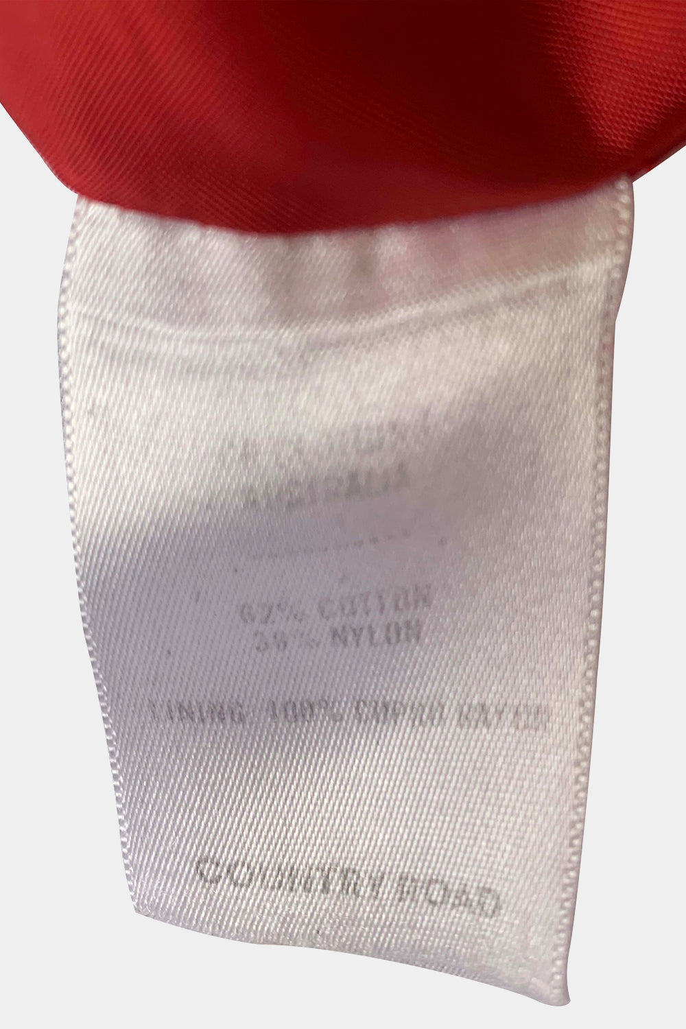 Country Road Red Peacoat