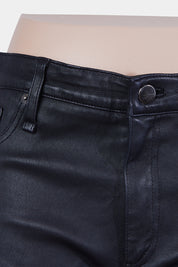 ZAHLIAH Black Leather Pants