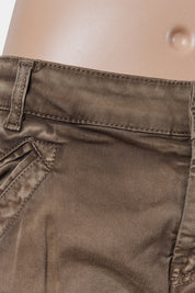 Osso Goccia Khaki Low Rise Cargo Pants
