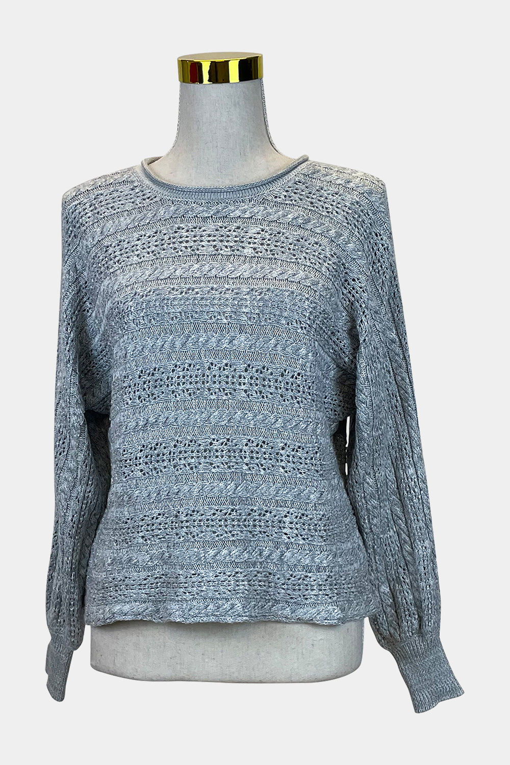 GHANDA Grey Sweater