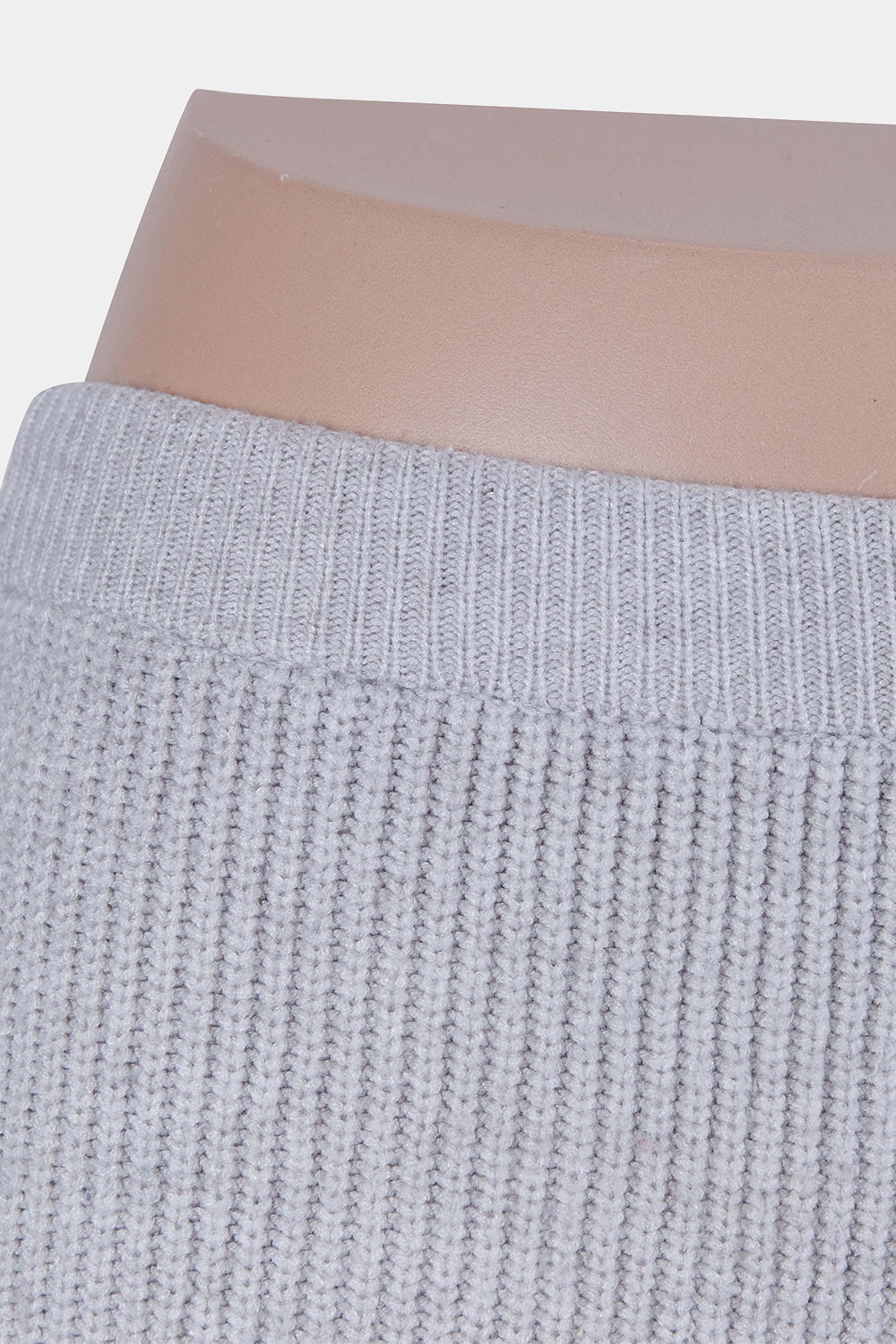 Princess Polly Grey Knitted Midi Skirt