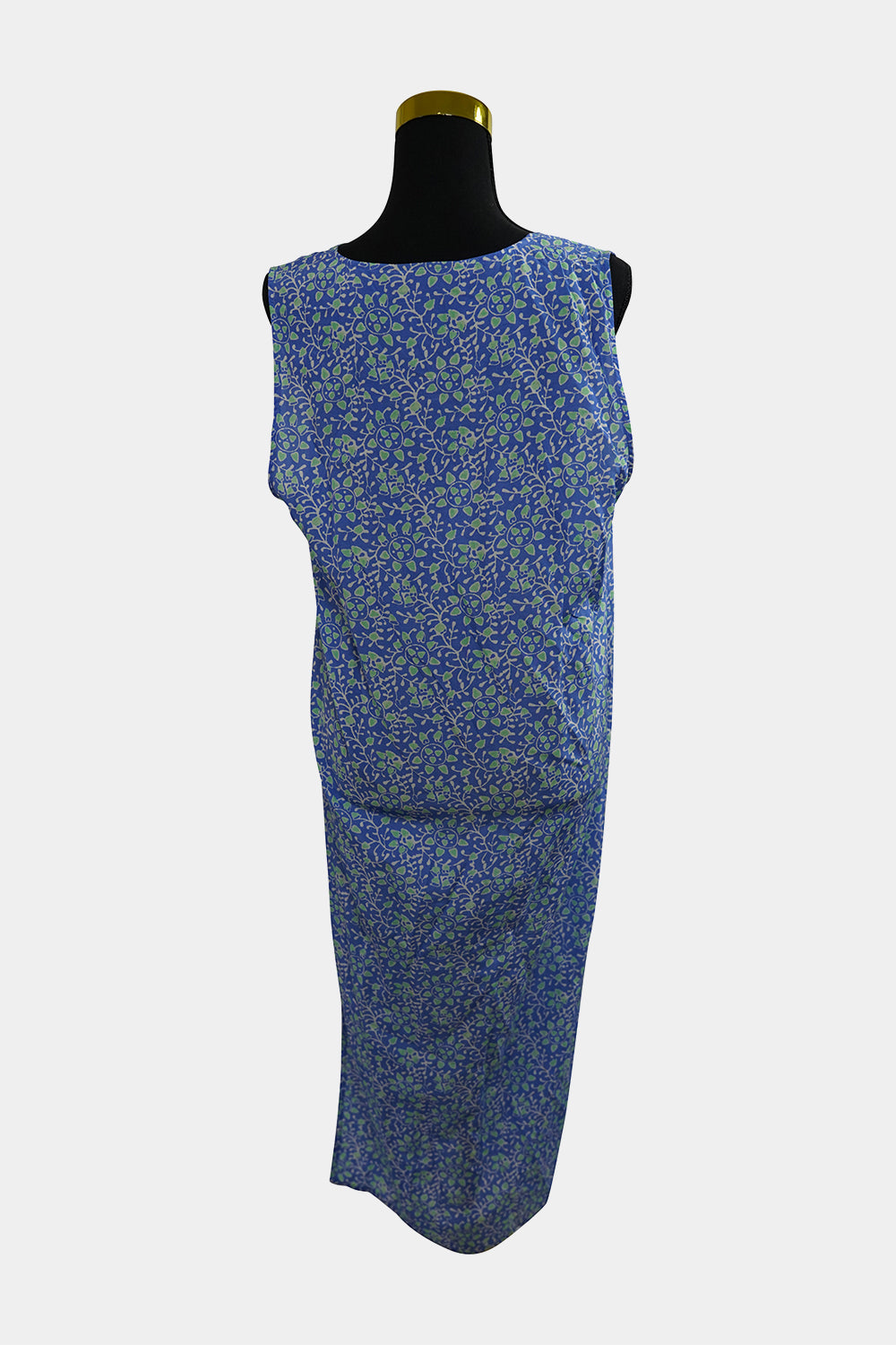 Cable Melbourne Blue, Green Shift Midi Dress