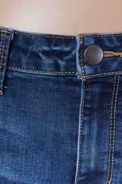 A New Approach Blue Distressed Look Denim Shorts