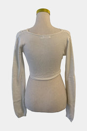 GLASSONS White Shrug Cardigan