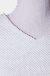 Forever New White Crop Crossover Top