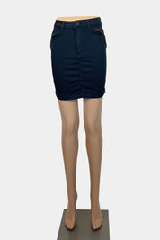 MISSGUIDED Black Midi Skirt