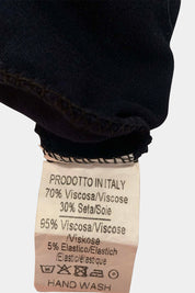 Unknown Brand Made It Italy Navy Dress