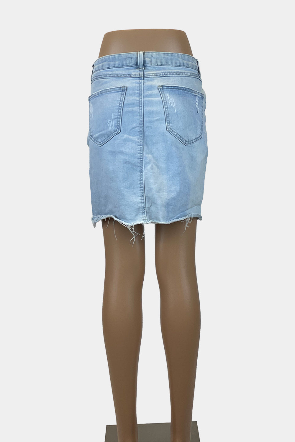 ALLY Denim Midi Skirt