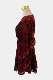 La Maison Talulah Black And Red Dress