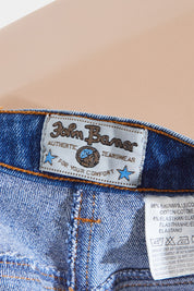 John Bamer Blue Mid Rise Bootcut Jeans