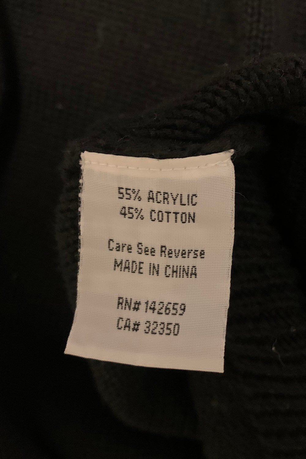 RUSTY Black Cardigan