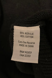 RUSTY Black Cardigan