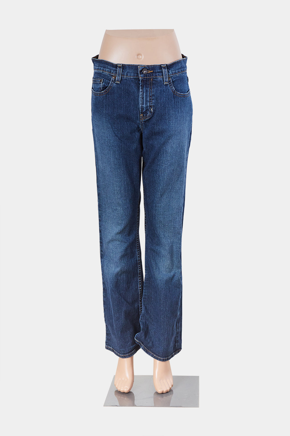 Old Navy Blue Low Rise Bootcut Jeans