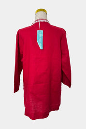 Blue Illusion Red Top