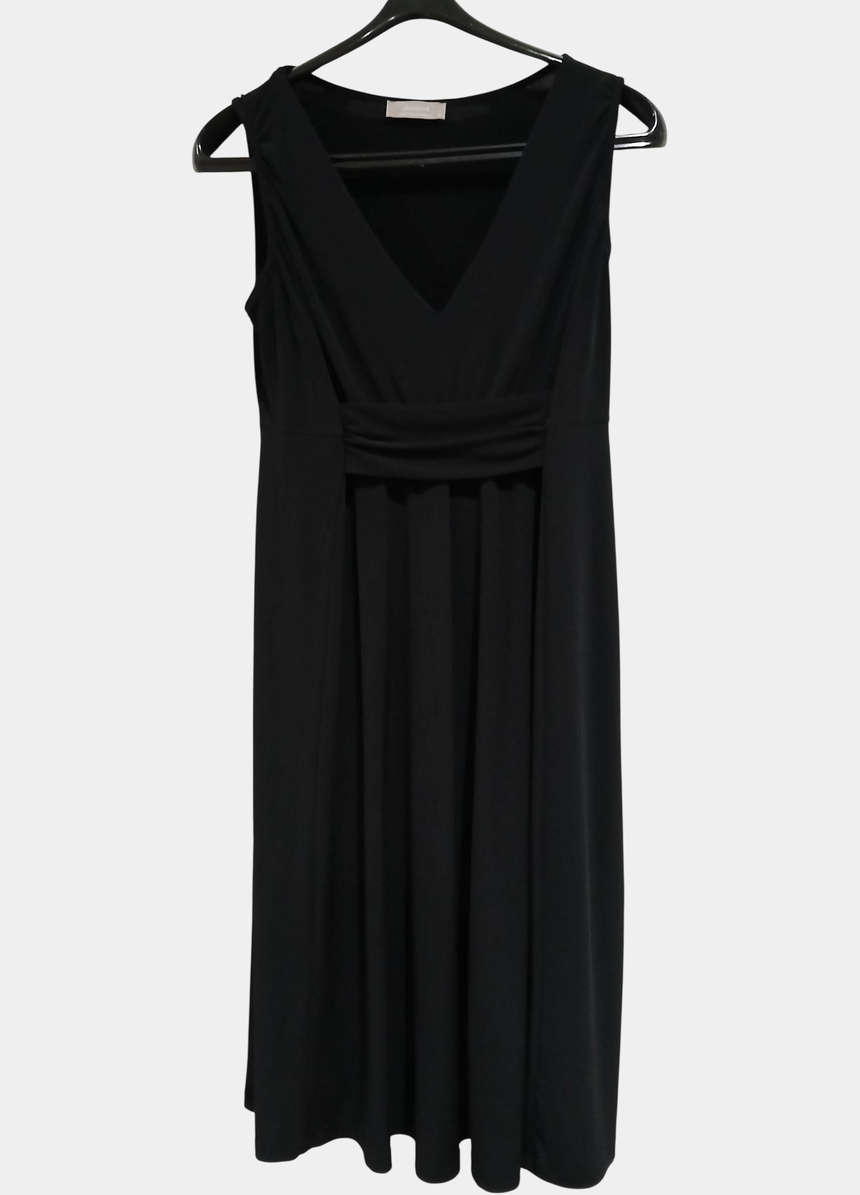Jacqui•E Black Dress Size Small