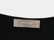Jacqui•E Black Dress Size Small