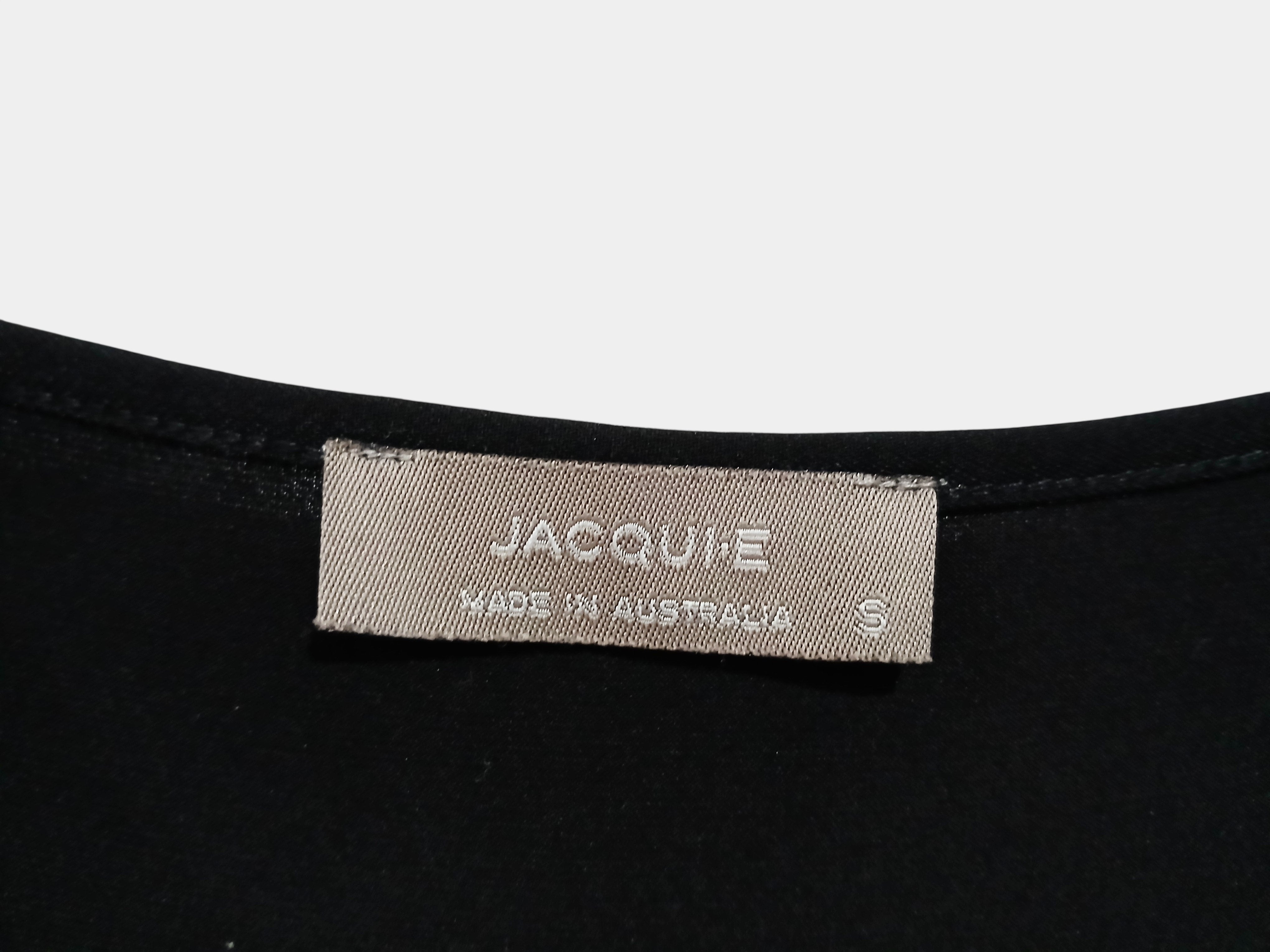 Jacqui•E Black Dress Size Small