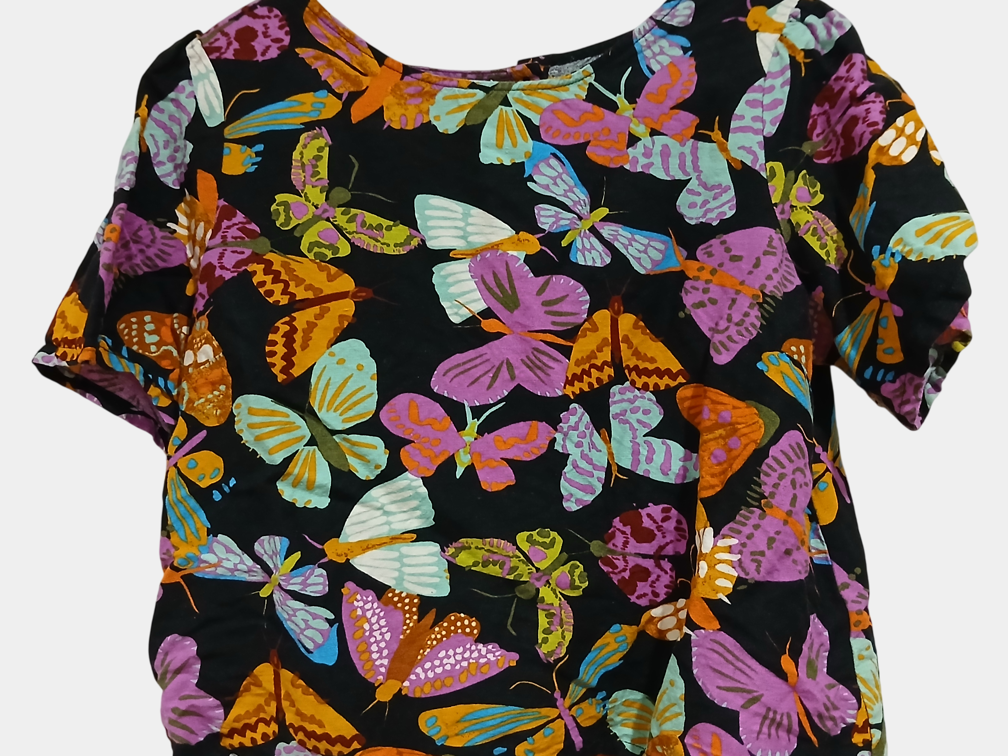 Purple Princess Highway Print Shirt Size 10