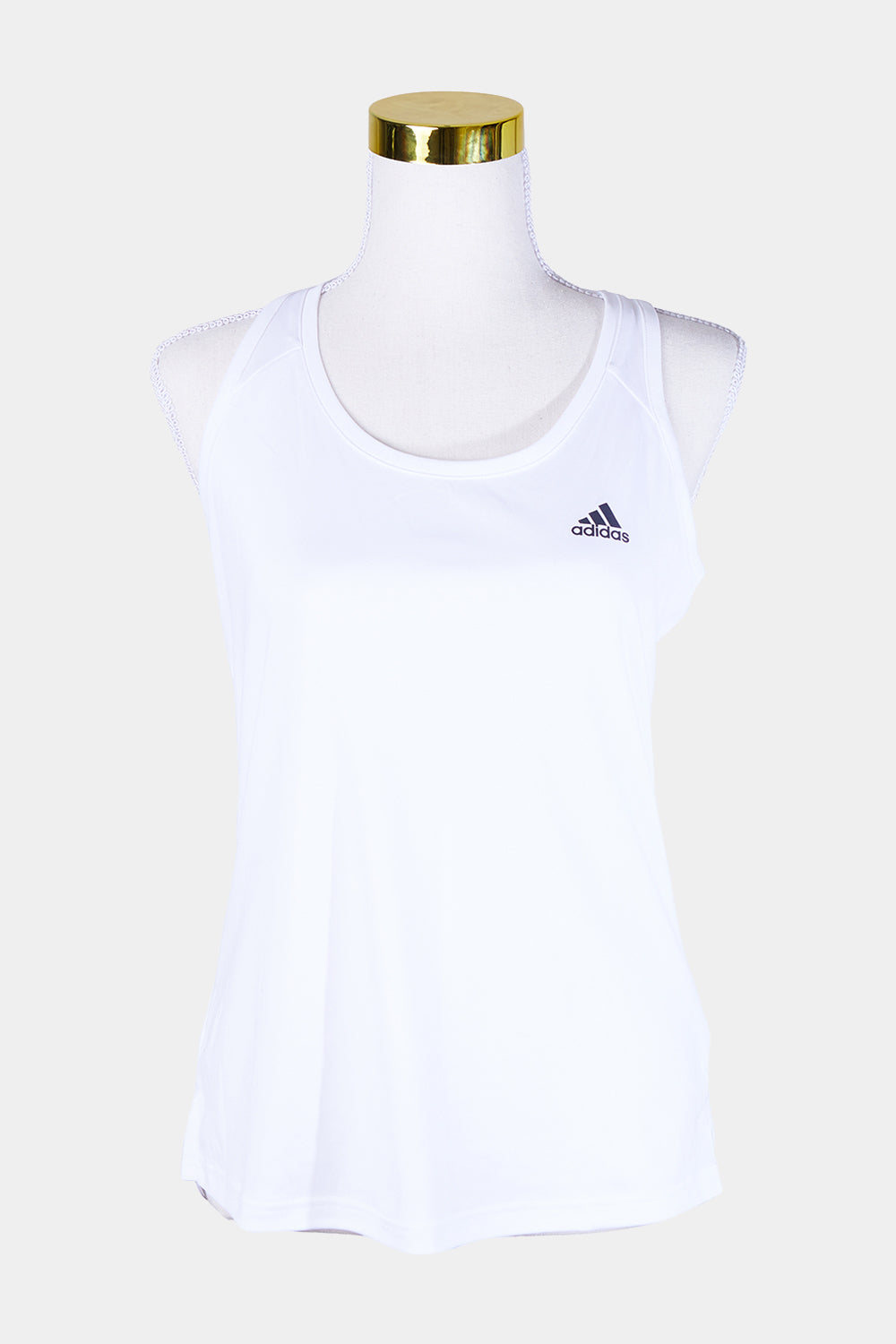 ADIDAS White Sports Singlet