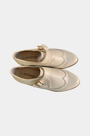 EMERGE Cream Shoes