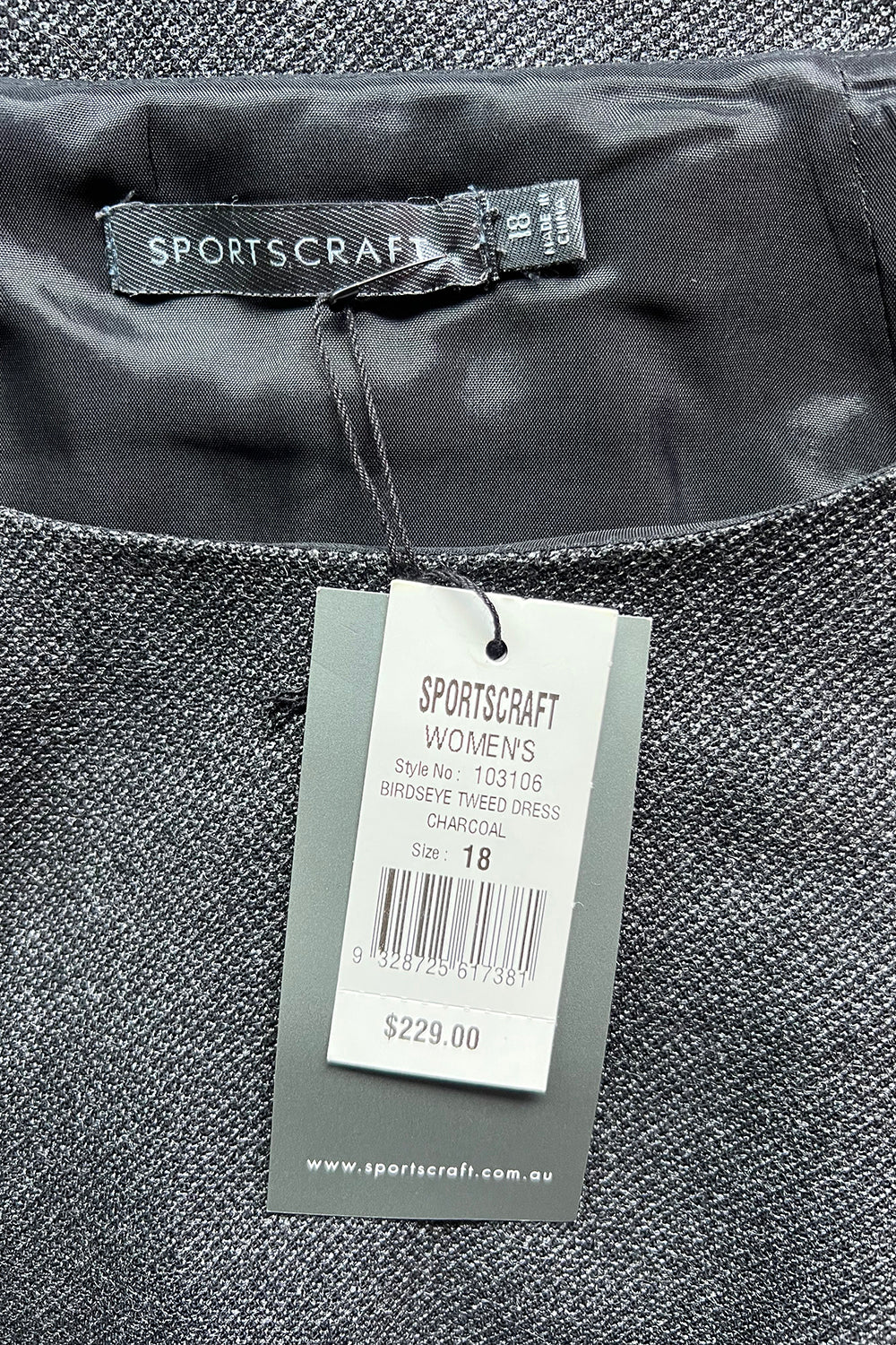 SPORTSCRAFT Charcoal Dress
