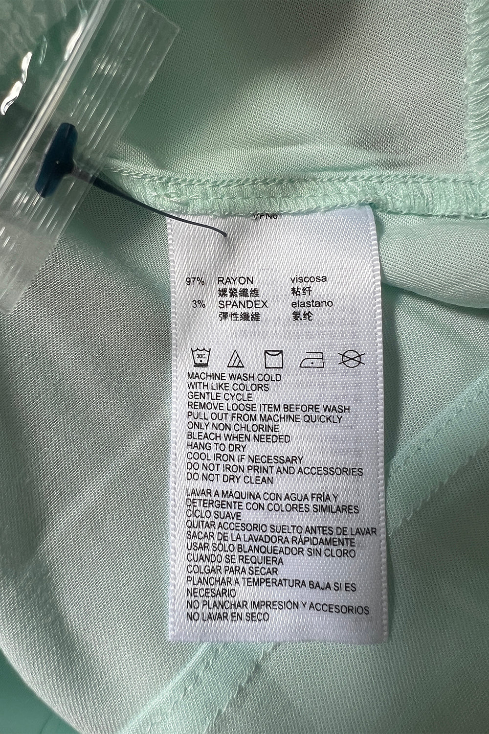 NAUTICA Mint Green Top