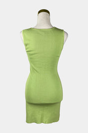 Alice In The Eve Green Ruched Knit Dress