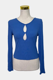 VALLEYGIRL Blue Top