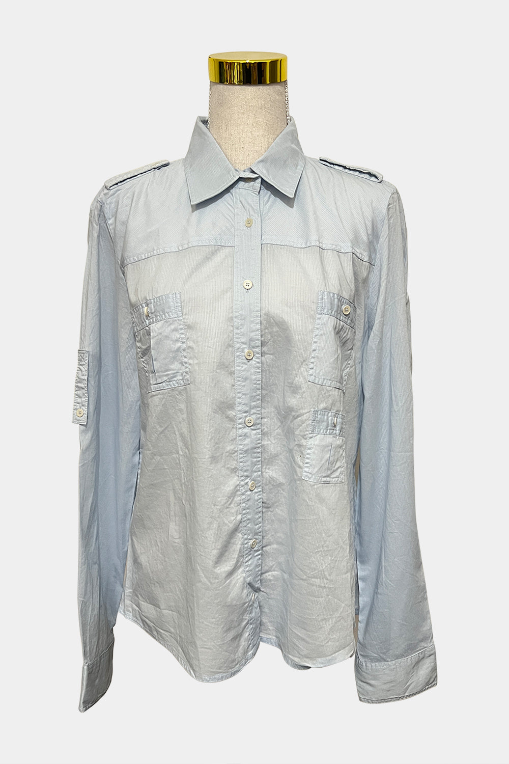 Country Road Blue Top