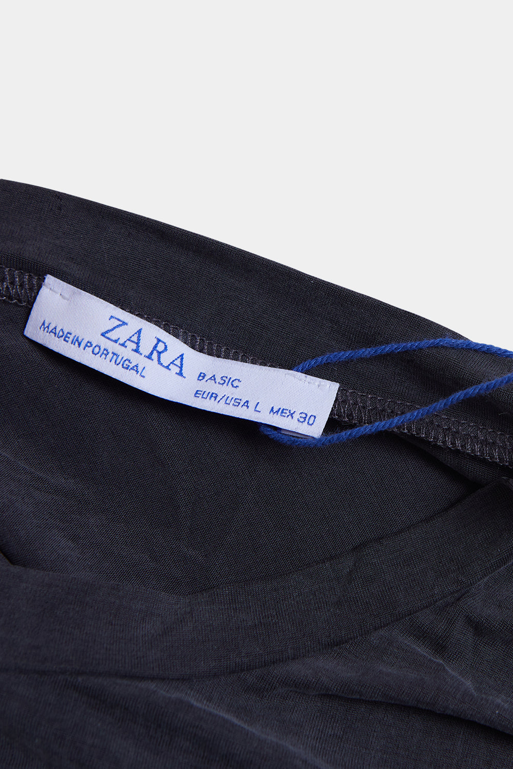 ZARA Grey Slinky T Shirt
