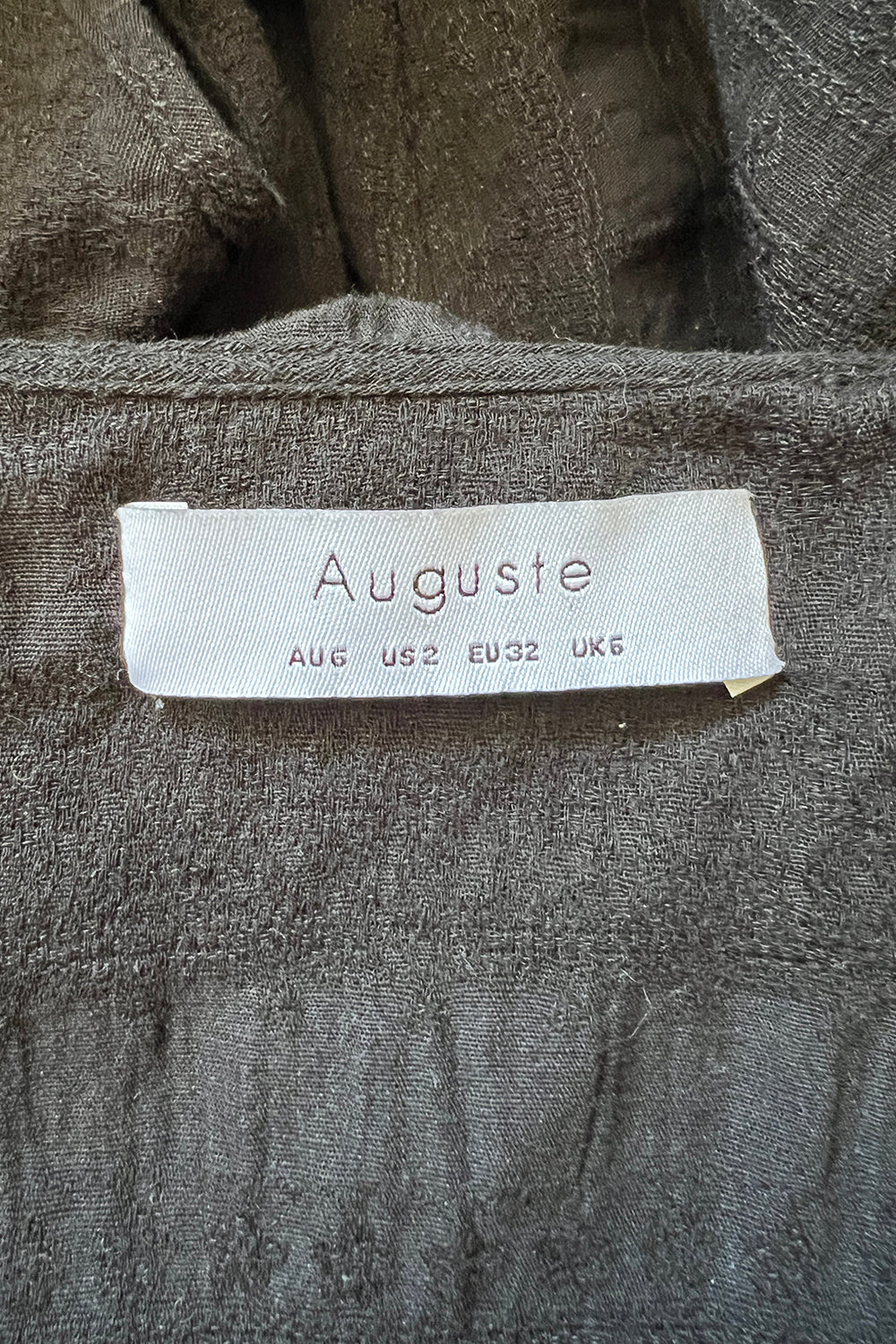 Auguste The Label Black Dress