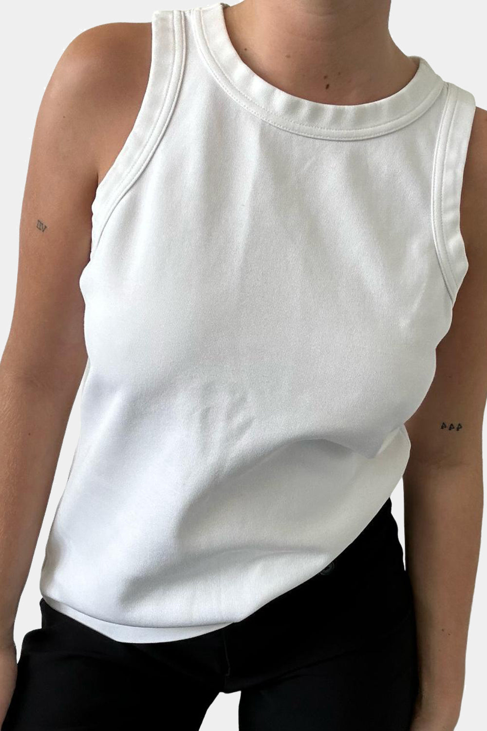 Country Road White Tank
