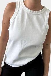 Country Road White Tank
