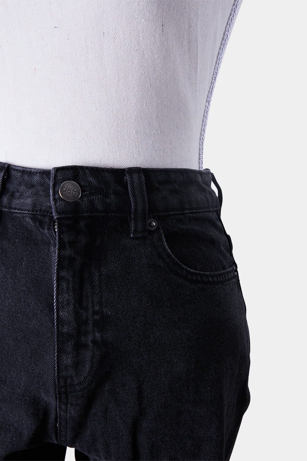 DOTTI Black High Waist Jeans