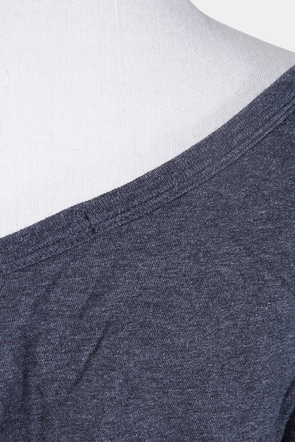 BASSIKE Grey One Shoulder Top