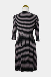Wheels & Dollbaby Black Striped Mini Dress
