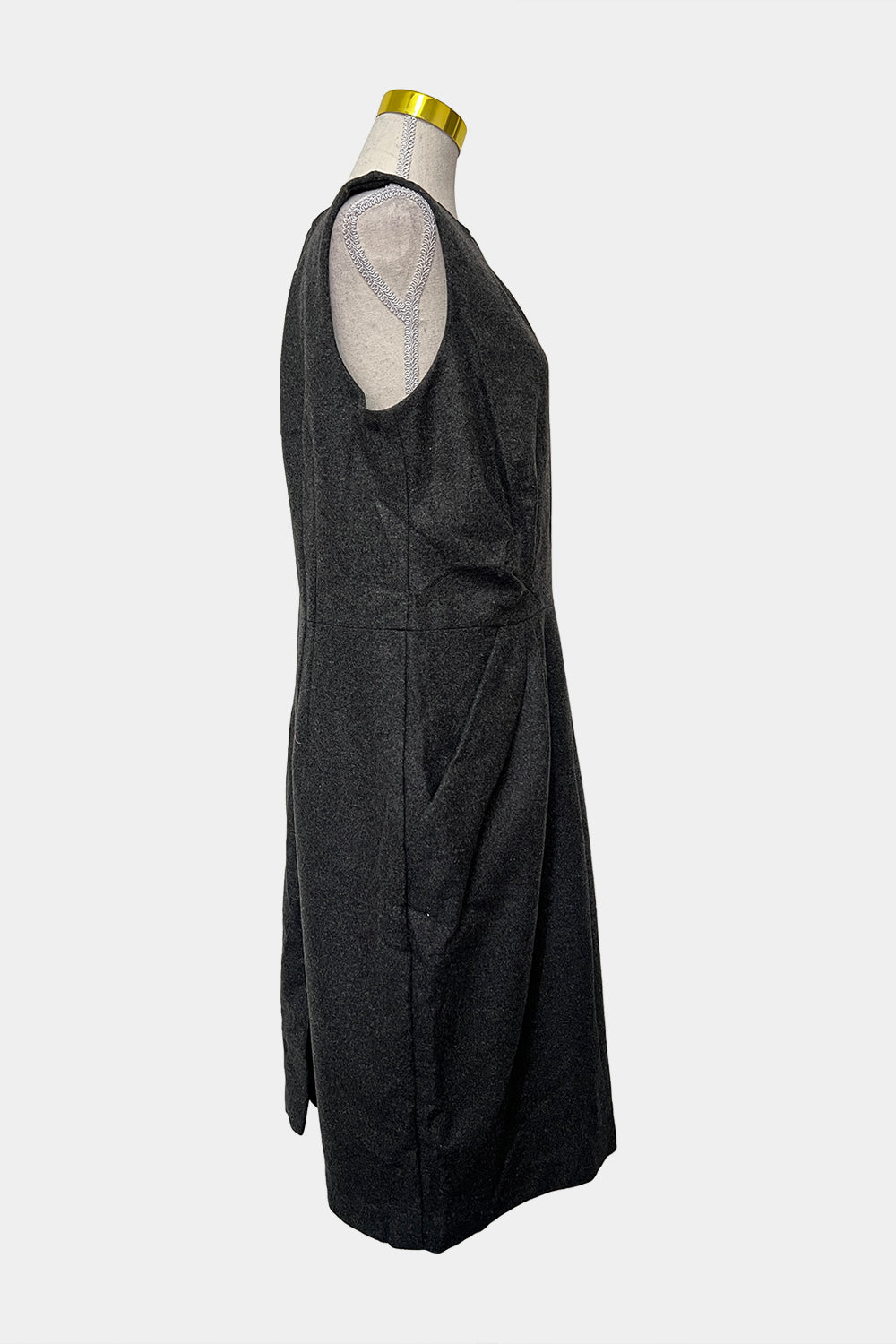 Veronika Maine Charcoal Grey Dress