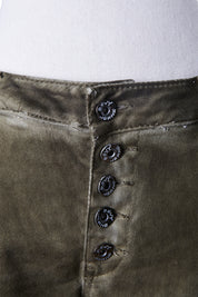 BEVY Khaki Stretch Low Rise Jeans