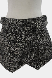 Zara Basic Black, White Skort
