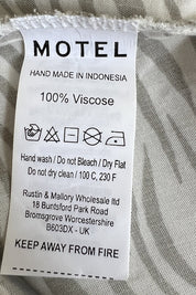 MOTEL Zebra print Dress