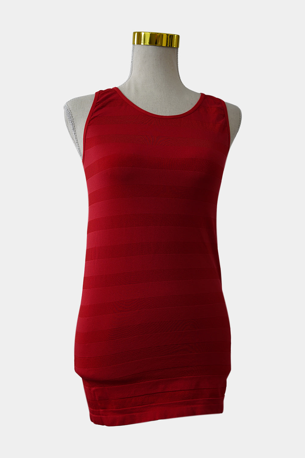 FLOWER Red Striped Tank Top