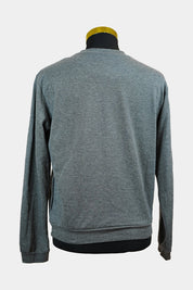 ANTIPODIUM Grey Crew Neck Jumper