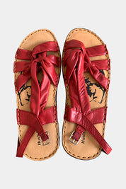 Hush Puppies Red Sandals