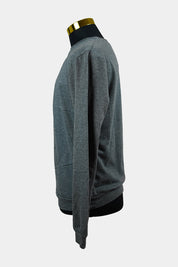 ANTIPODIUM Grey Crew Neck Jumper