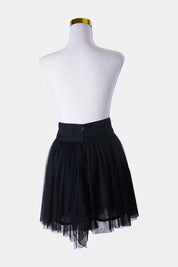 ZHOUK Black Tulle Skirt
