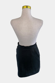Echt Leder Black Skirt