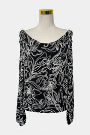 MARCS Black and White Top