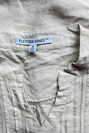 Fletcher Jones Beige Top