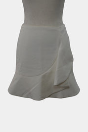 BARDOT White Mini Skirt